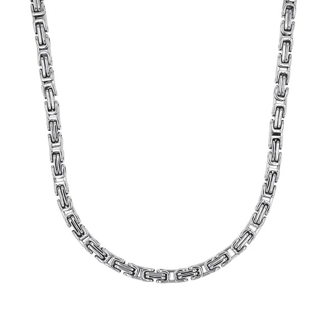 amor-2040439-herren-halskette-edelstahl-50-cm-silber image 1