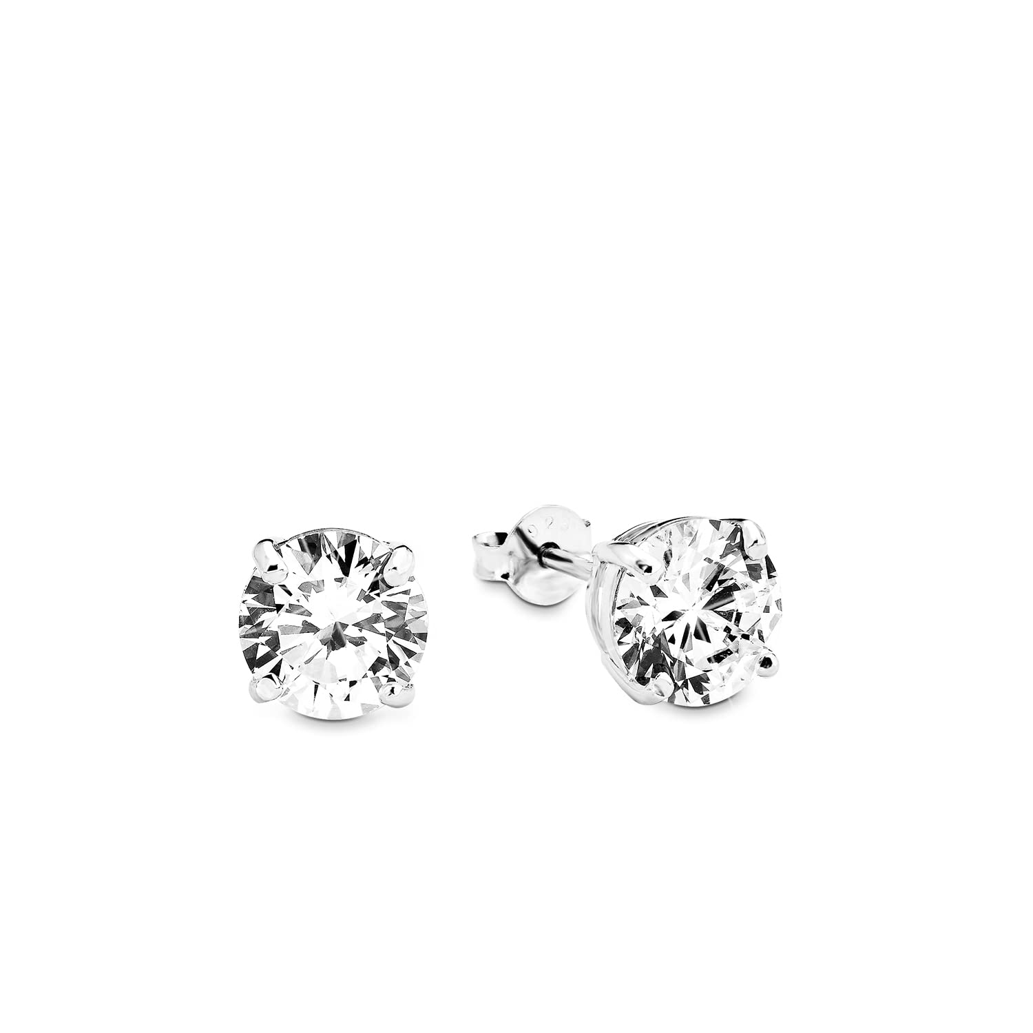 amor-blume-ohrstecker-925-silber-damen-mit-zirkonia image 8