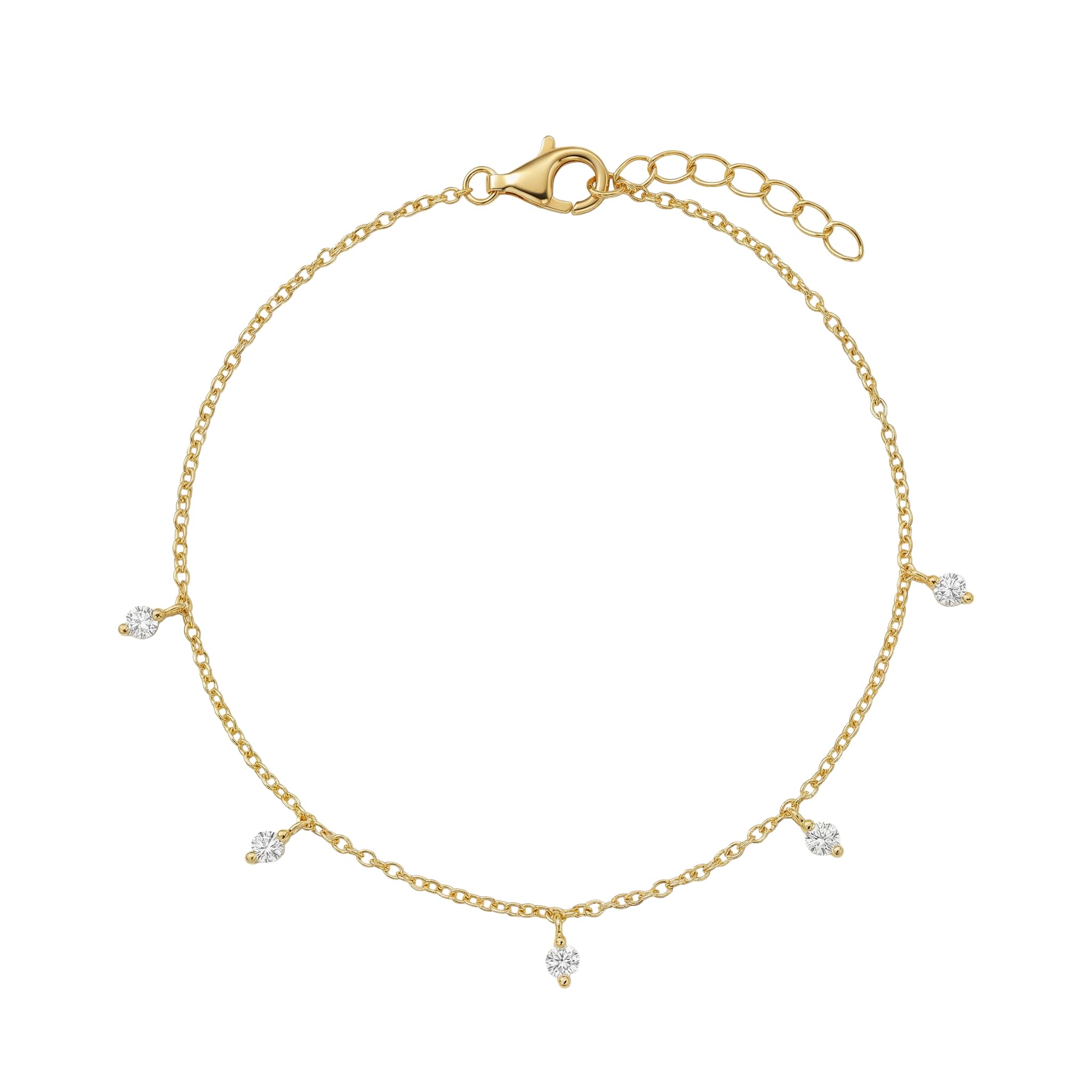 amor-armschmuck-armband-amr-b0013-gold-zirkonia-925-silber image 1