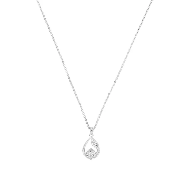 amor-halsschmuck-2026266-halskette-silber-zirkonia-45-cm image 1