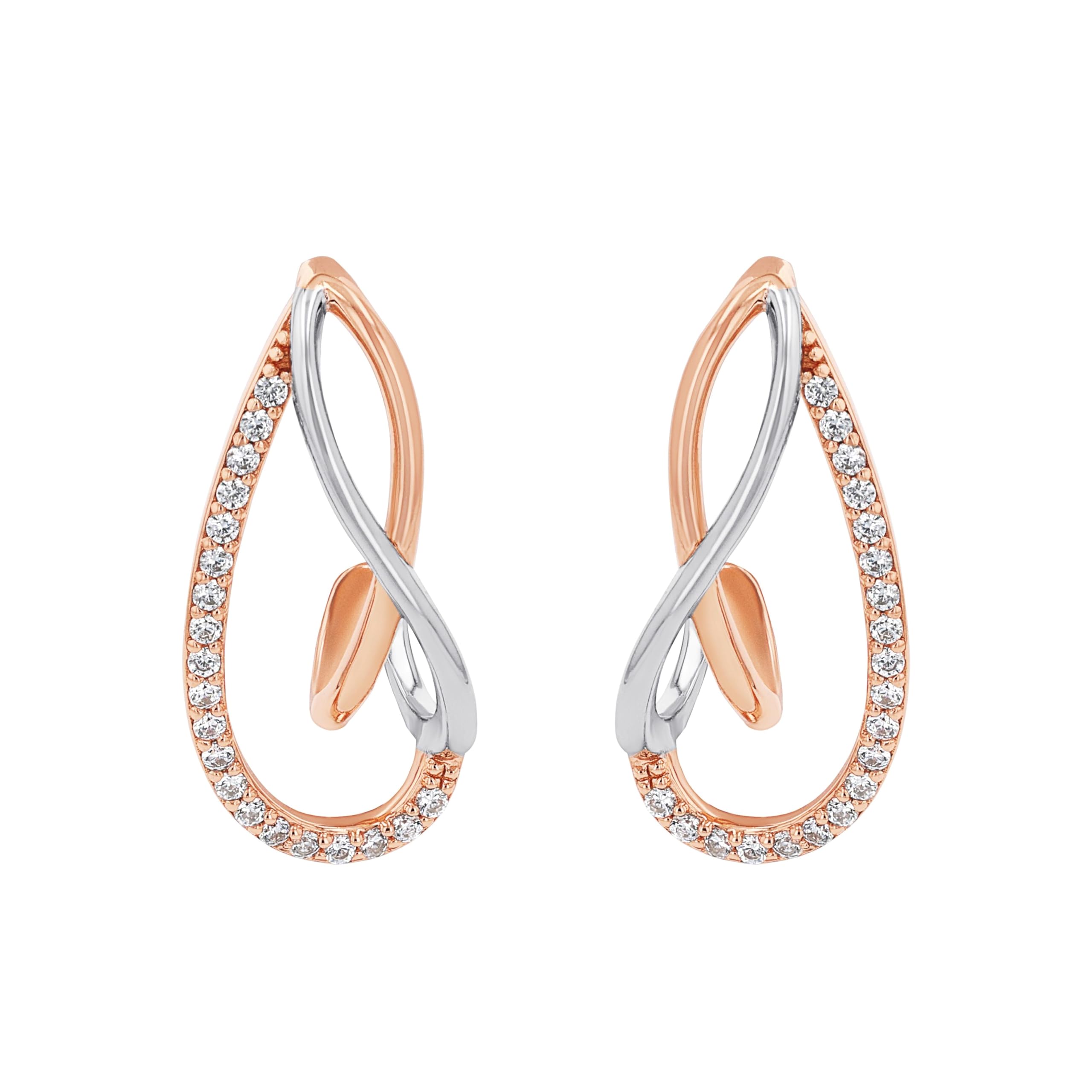 amor-ohrh-nger-2022060-ohrringe-bicolor-zirkonia-2-3-cm image 2