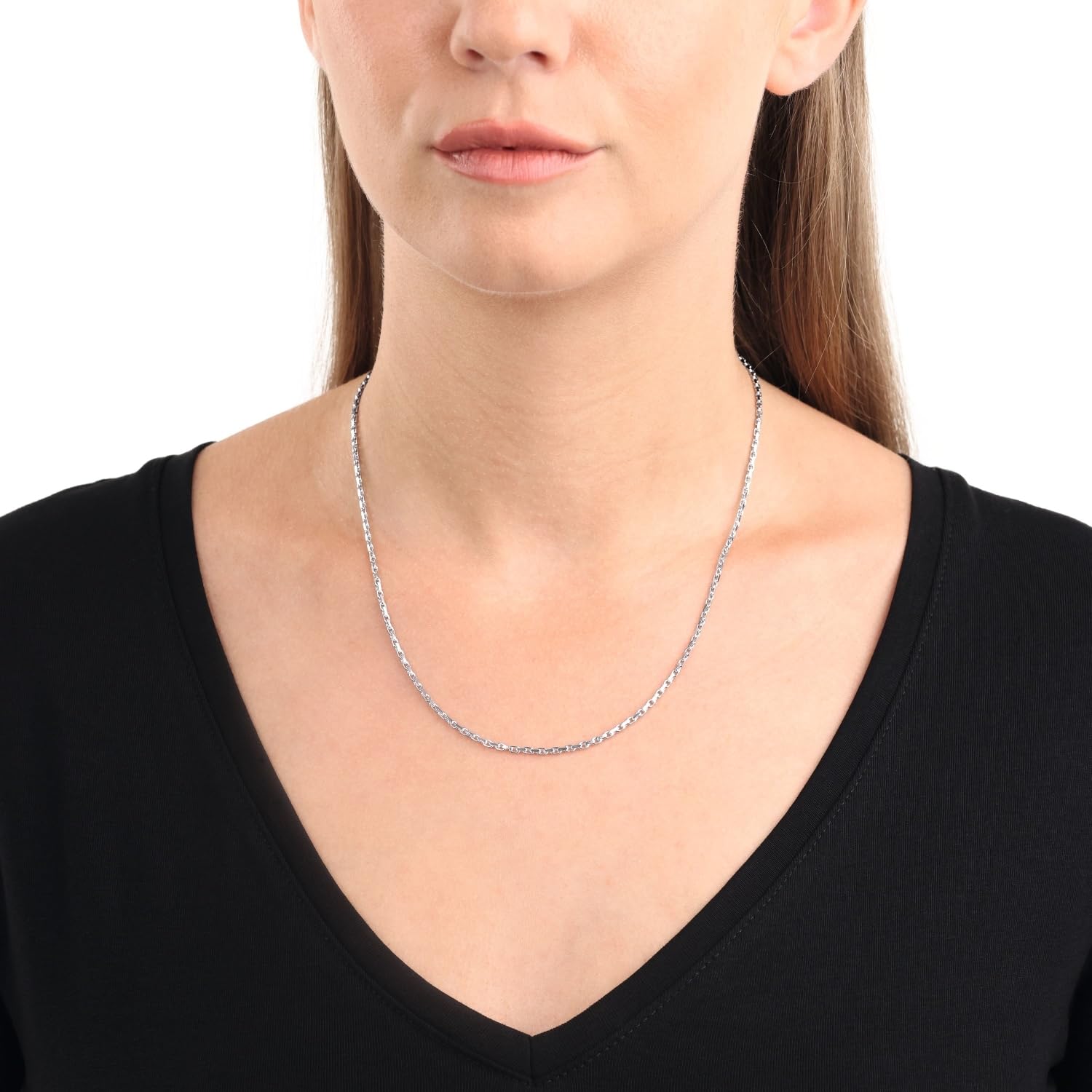 amor-halsschmuck-collier-2017595-silberkette-45-cm-unisex image 4