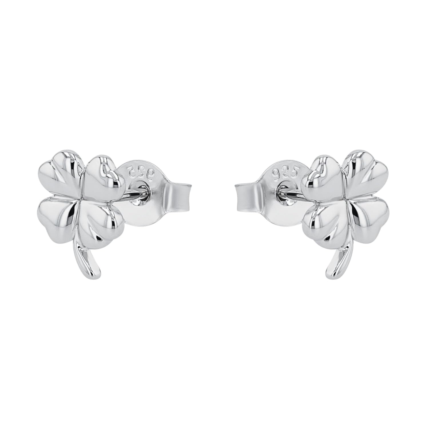 amor-ohrstecker-kleeblatt-925-silber-0-8-cm-2016891 image 3