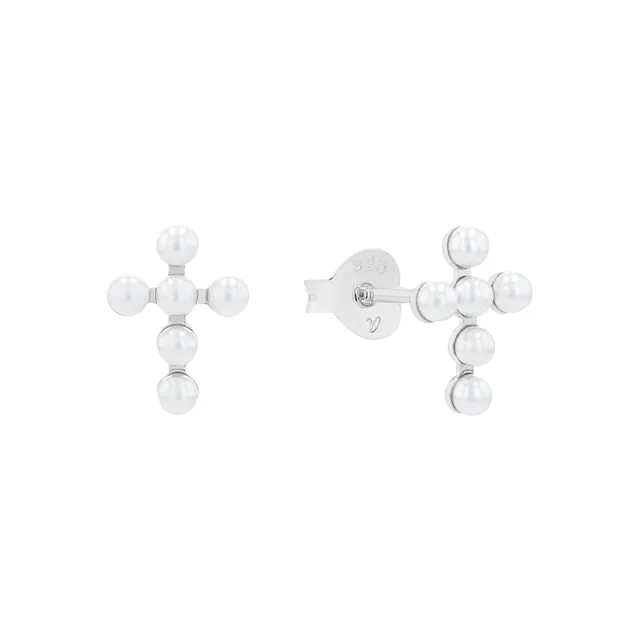 amor-2100166-ohrstecker-silber-925-wachsperle-9-mm image 1