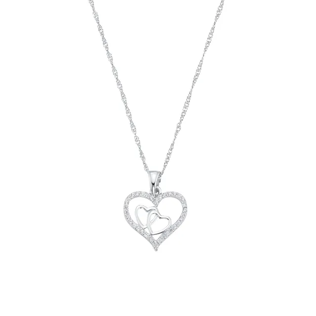 amor-halsschmuck-tripple-herz-kette-925-silber-zirkonia image 1