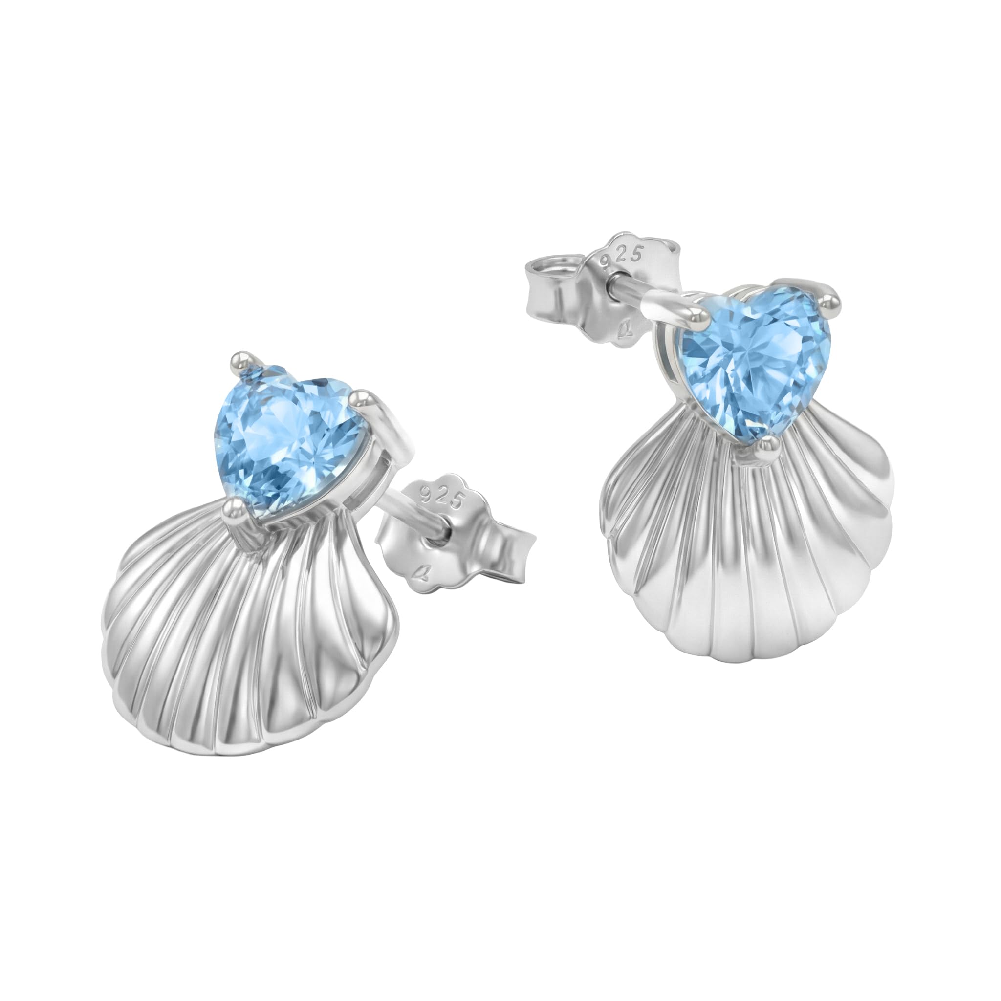 amor-ohrschmuck-amr-e0111-muschel-herz-ohrstecker-925-silber image 3
