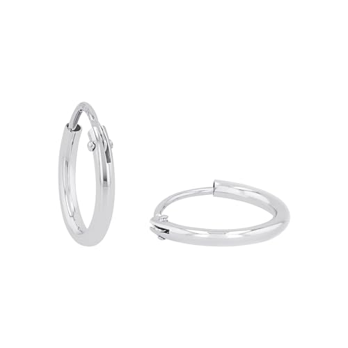 amor-creolen-9061273-ohrringe-silber-1-1-cm-unisex image 7