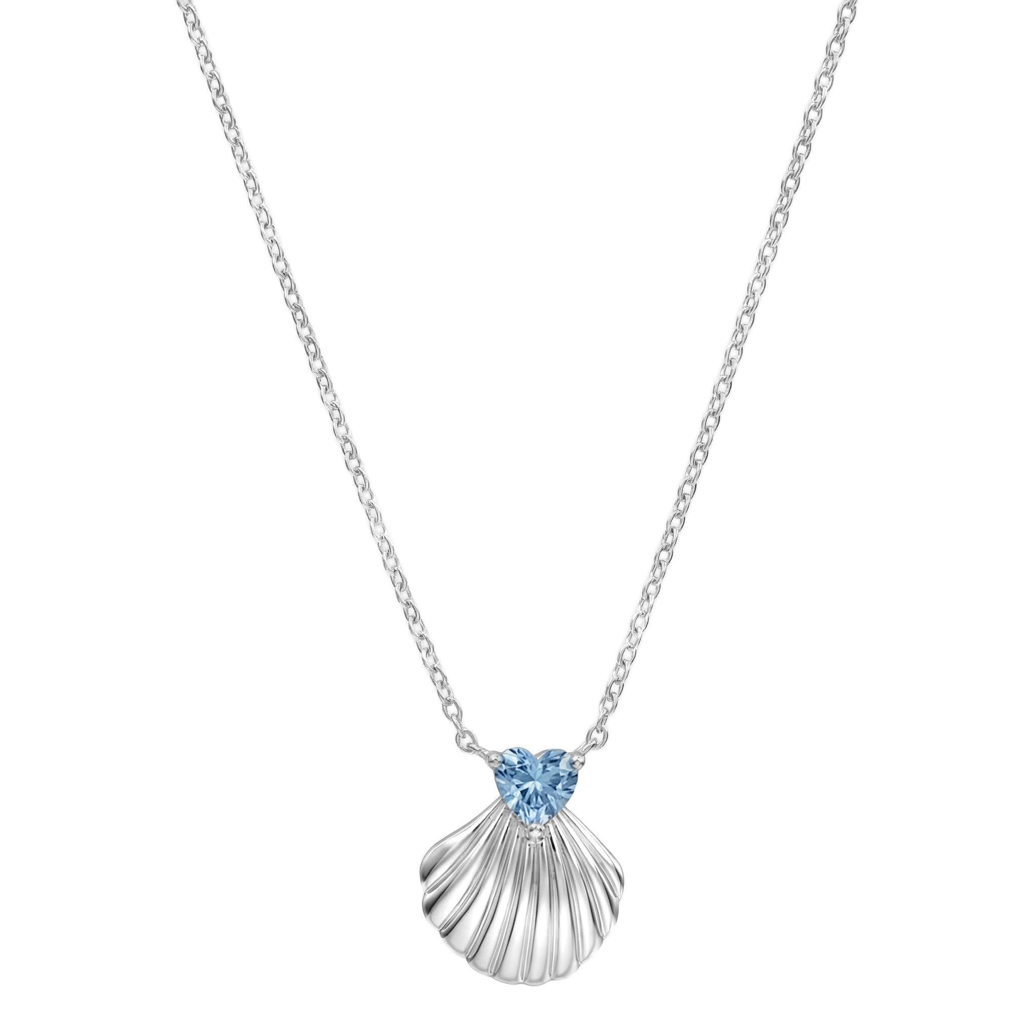 amor-amr-n0047-halskette-925-silber-muschel-herz-zirkonia image 1