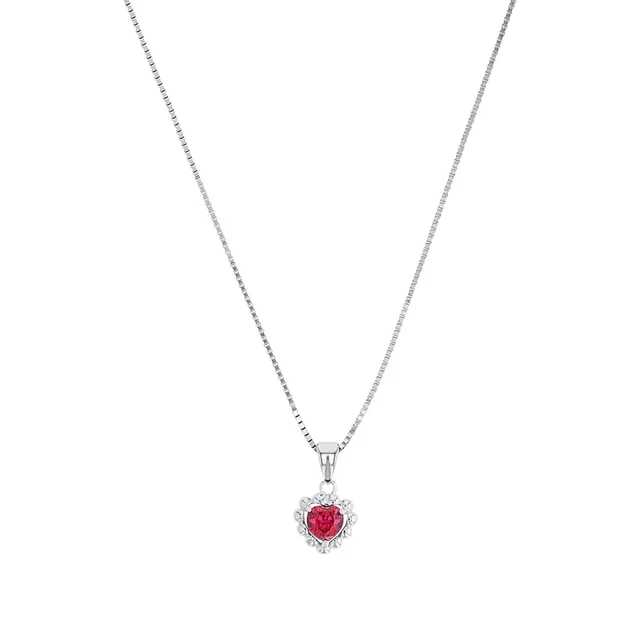 amor-halsschmuck-2021186-kinder-kette-herz-pink-35-3cm image 1