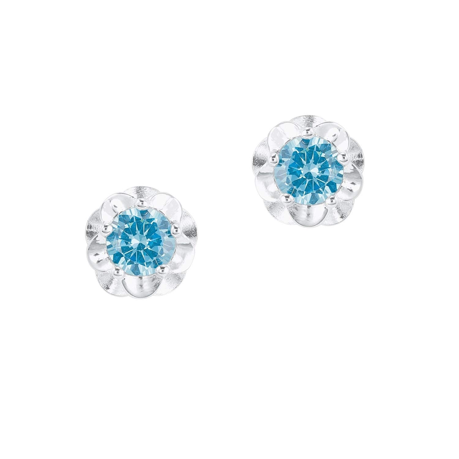 amor-ohrschmuck-9257614-ohrstecker-blau-zirkonia-0-7-cm image 3