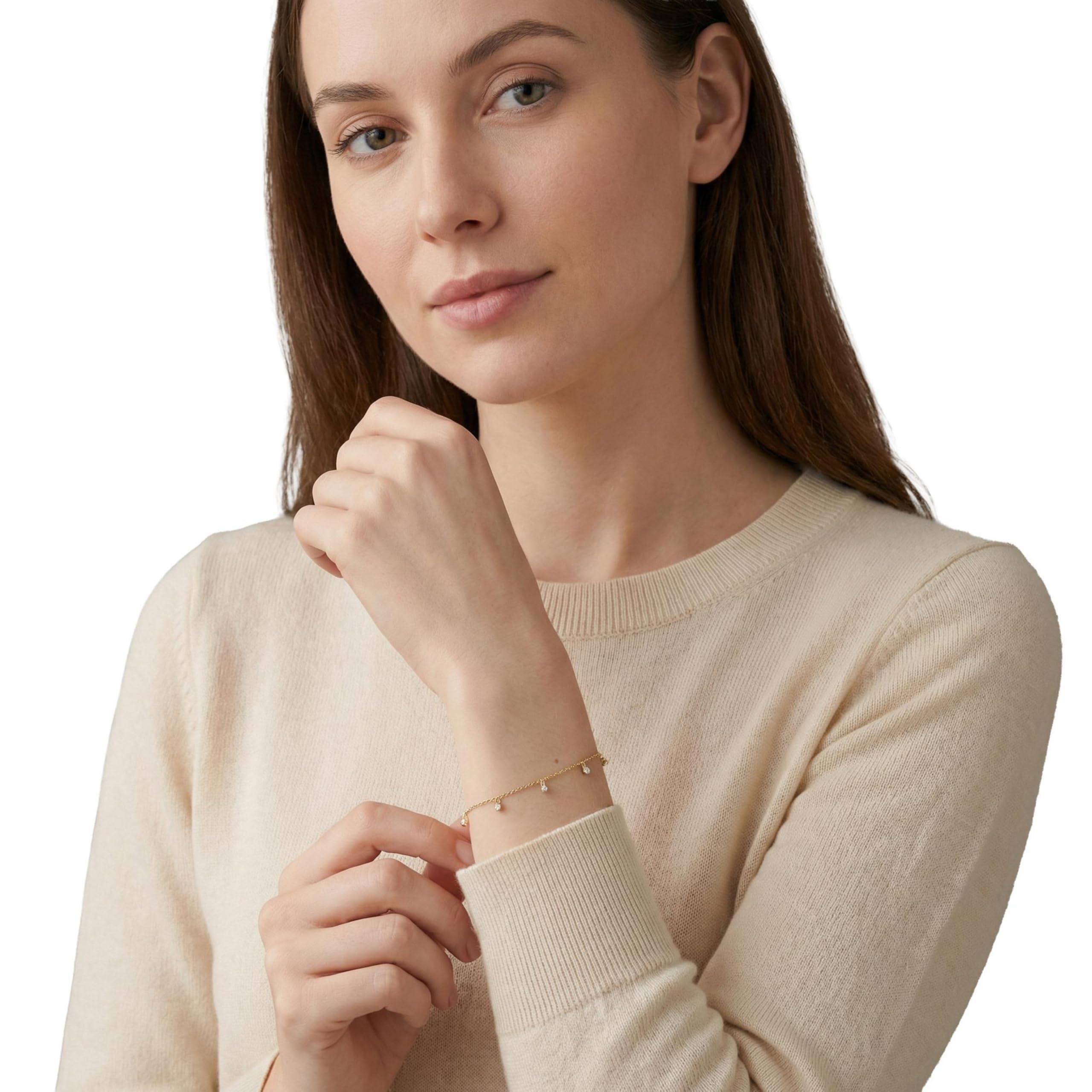 amor-armschmuck-armband-amr-b0013-gold-zirkonia-925-silber image 3