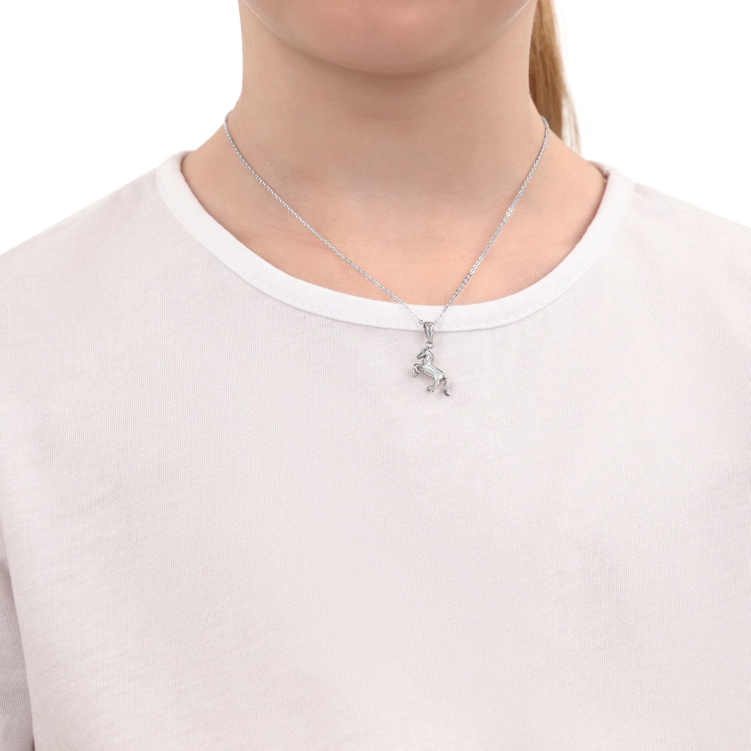 amor-halsschmuck-kette-925-silber-pferd-m-dchen image 4