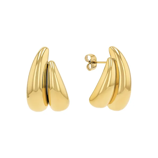 amor-2100175-creolen-damen-gold-edelstahl-25-mm image 1
