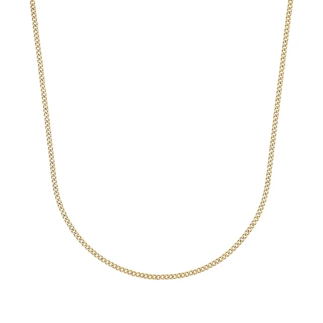 amor-halsschmuck-2037372-collier-edelstahl-gold-50-cm image 1