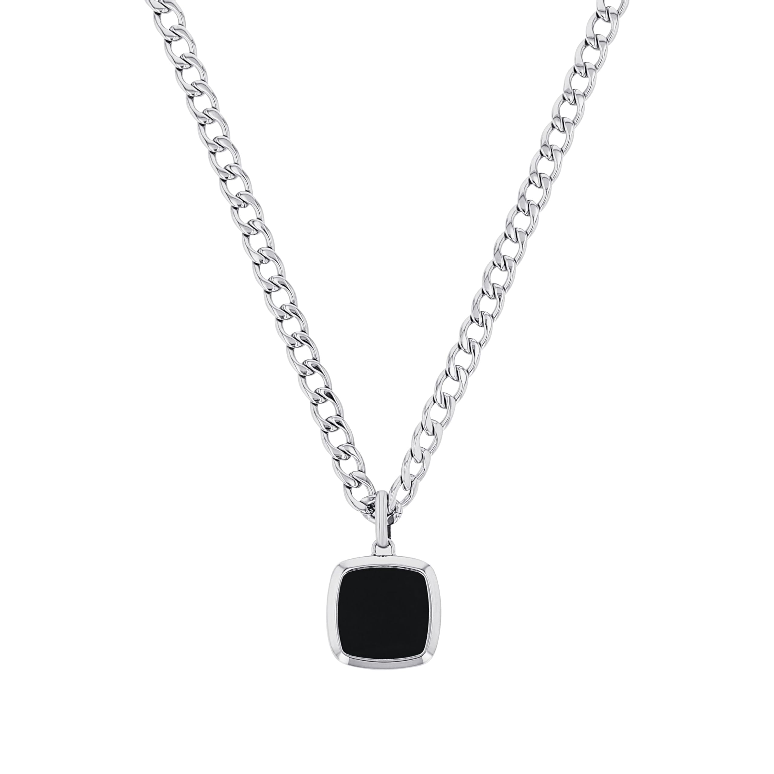 amor-halsschmuck-kette-edelstahl-herren-achat-50-5-cm image 1