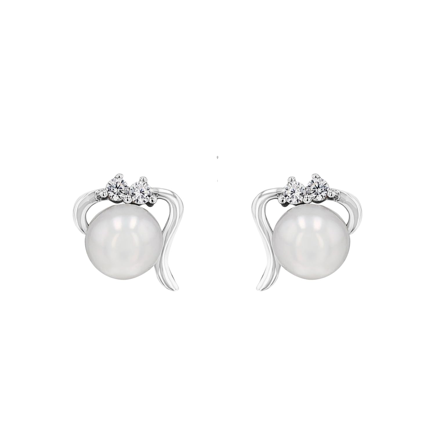 amor-ohrschmuck-9243440-ohrstecker-0-9-cm-perle-zirkonia image 4