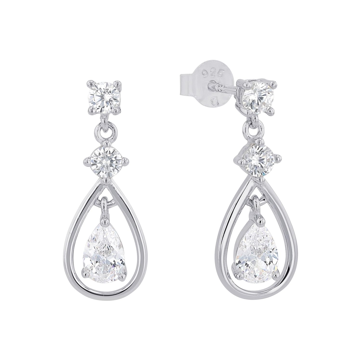 amor-ohrh-nger-925-silber-mit-zirkonia-2-2-cm-damen image 1