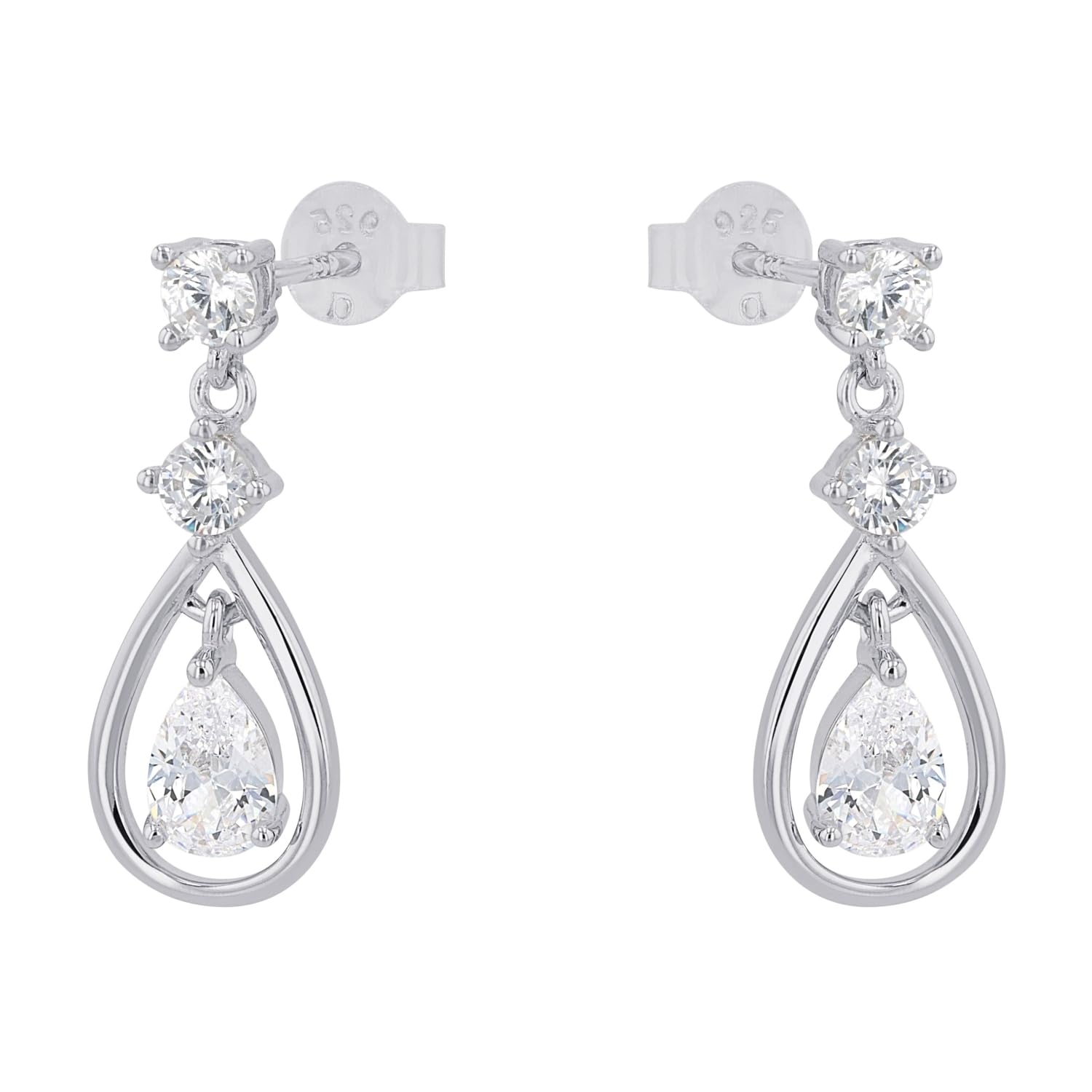 amor-ohrh-nger-925-silber-mit-zirkonia-2-2-cm-damen image 3