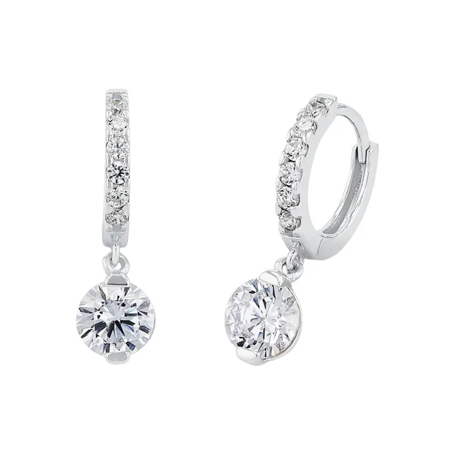 amor-creolen-925-silber-2-1-cm-zirkonia-damen-ohrschmuck image 1