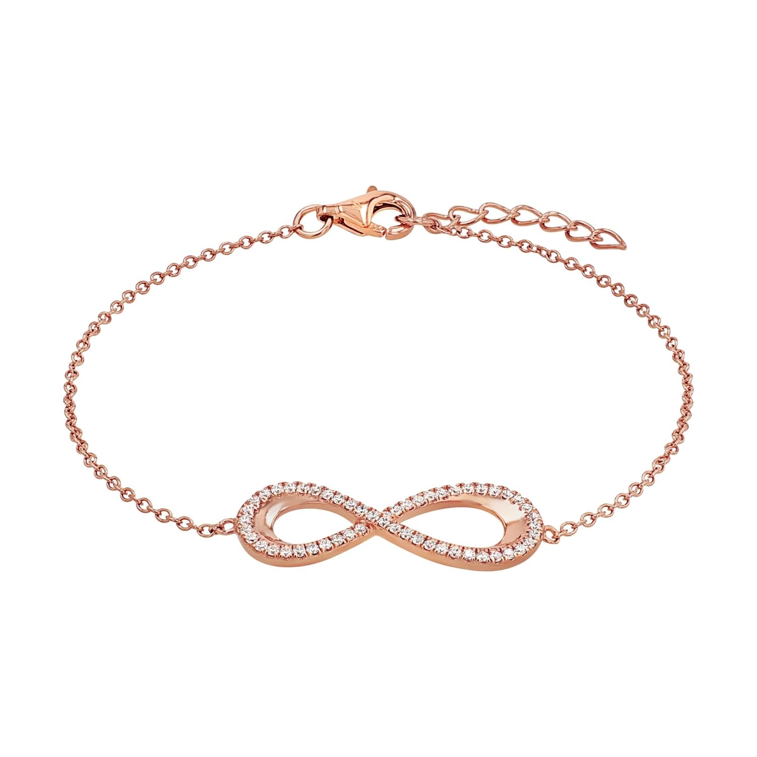 amor-armschmuck-2023875-armband-infinity-ros-17-2-cm image 1