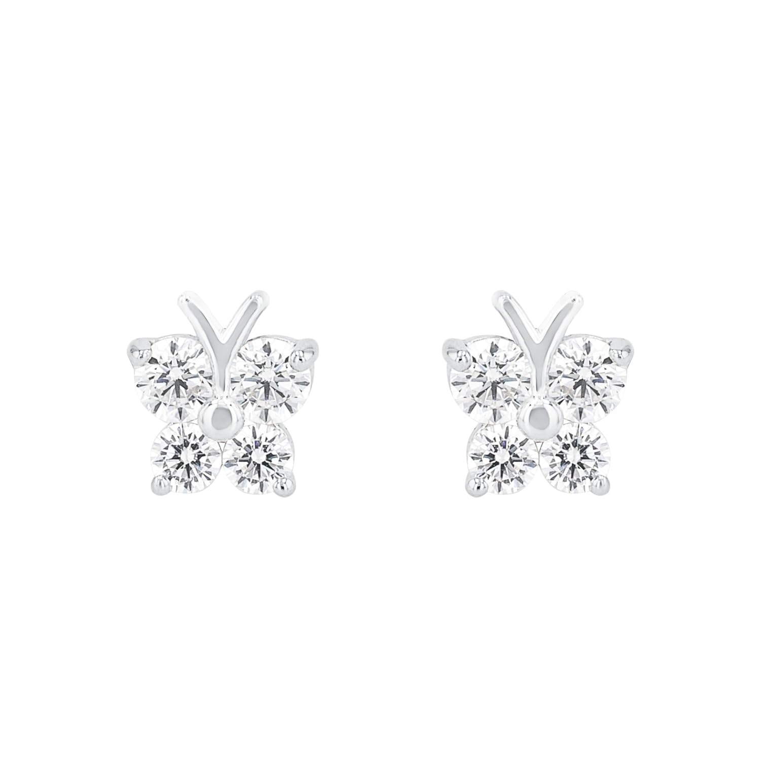 amor-kinder-ohrstecker-silber-925-schmetterling image 4