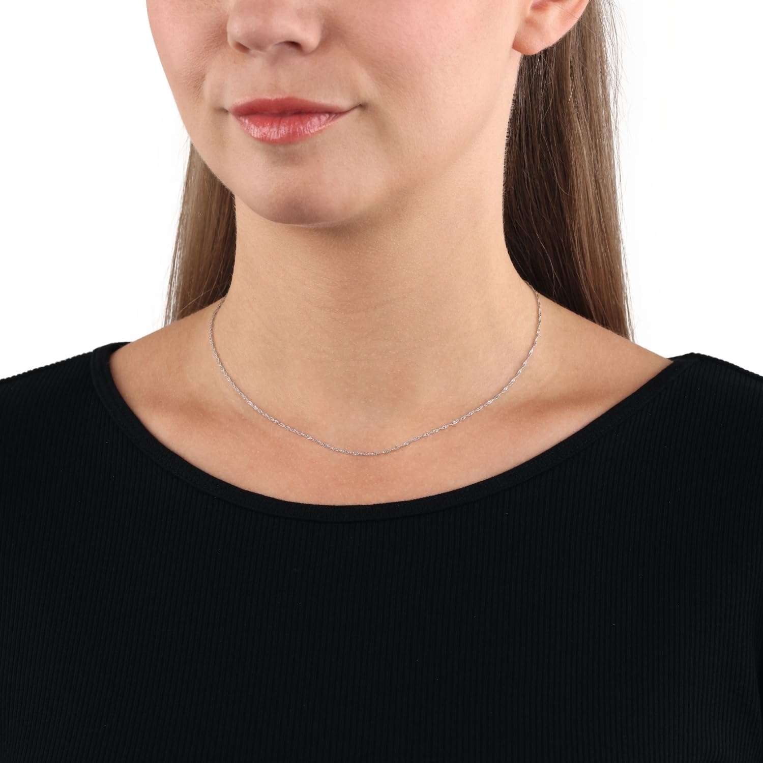amor-singapurkette-468688-kette-38-cm-rhodiniert image 4