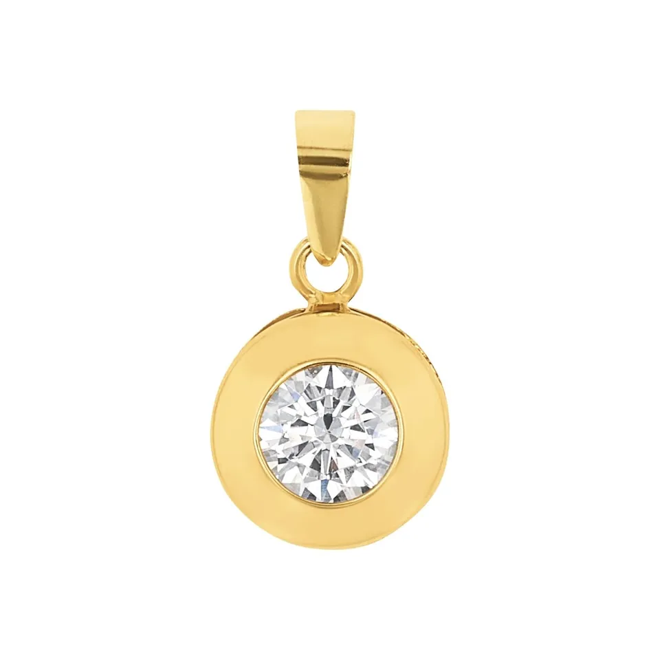 amor-anh-nger-motivanh-nger-9038725-gold-zirkonia-1-6-cm image 1