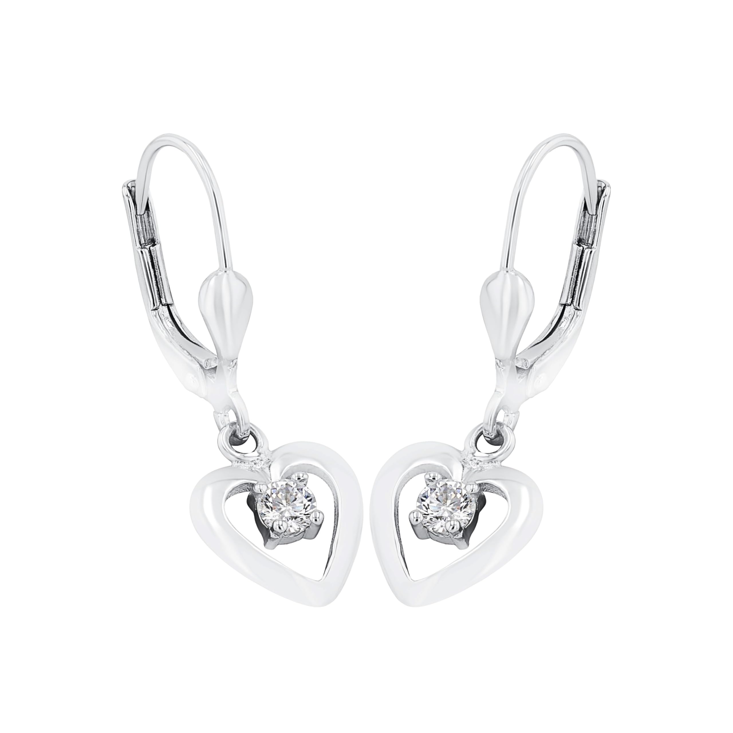 amor-ohrschmuck-ohrh-nger-925-silber-zirkonia-kinder image 4
