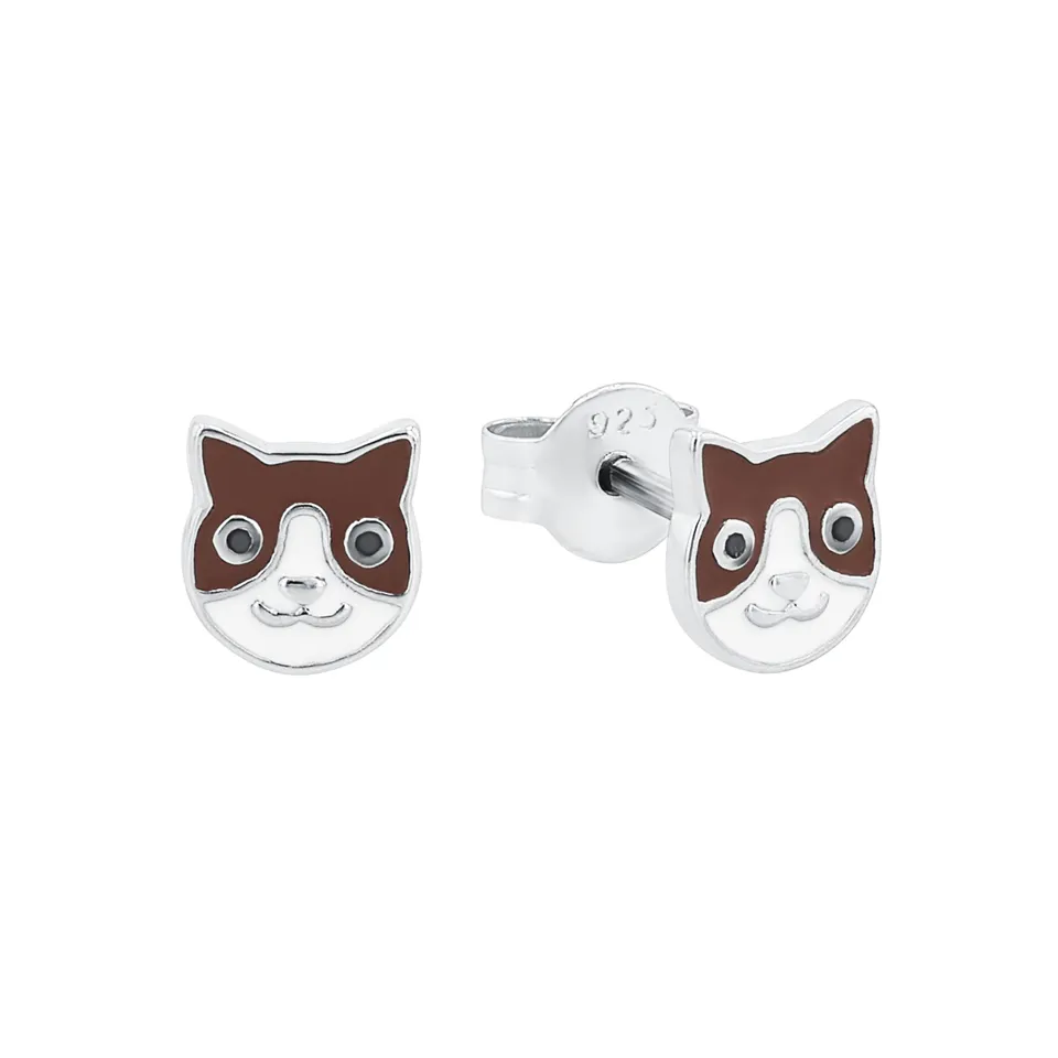 amor-tiere-ohrstecker-925-silber-t-rkise-kristalle-geschenkbox image 1