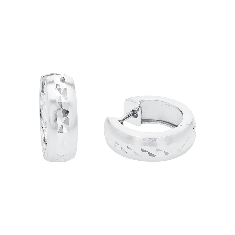 amor-ohrschmuck-9059461-creolen-silber-1-5-cm image 1