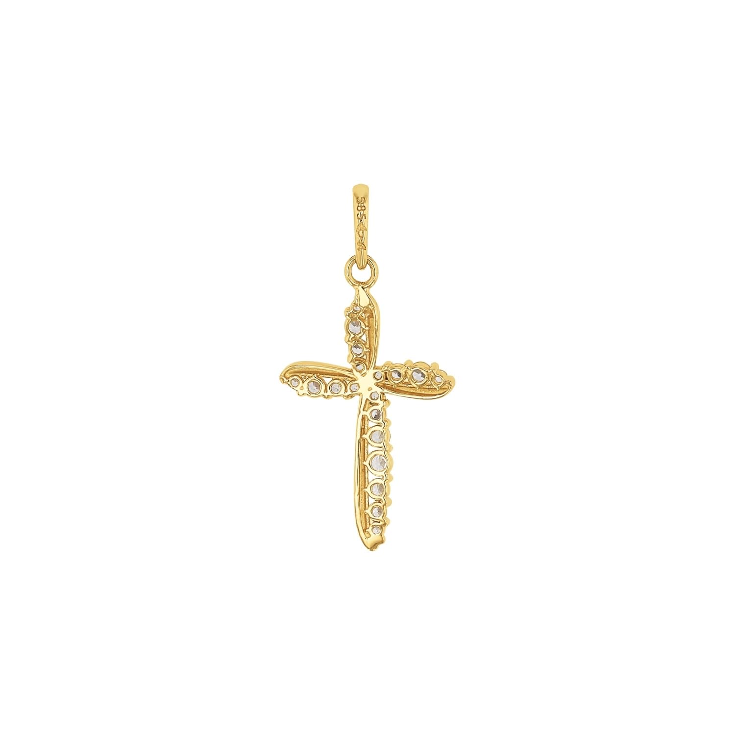 amor-anh-nger-2020256-kreuz-gold-mit-zirkonia image 3