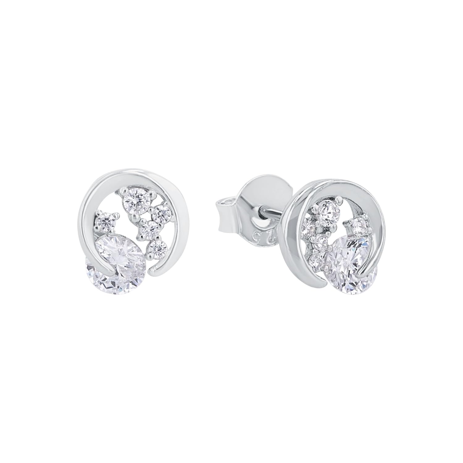 amor-ohrschmuck-ohrstecker-2026215-silber-zirkonia-0-9-cm image 1