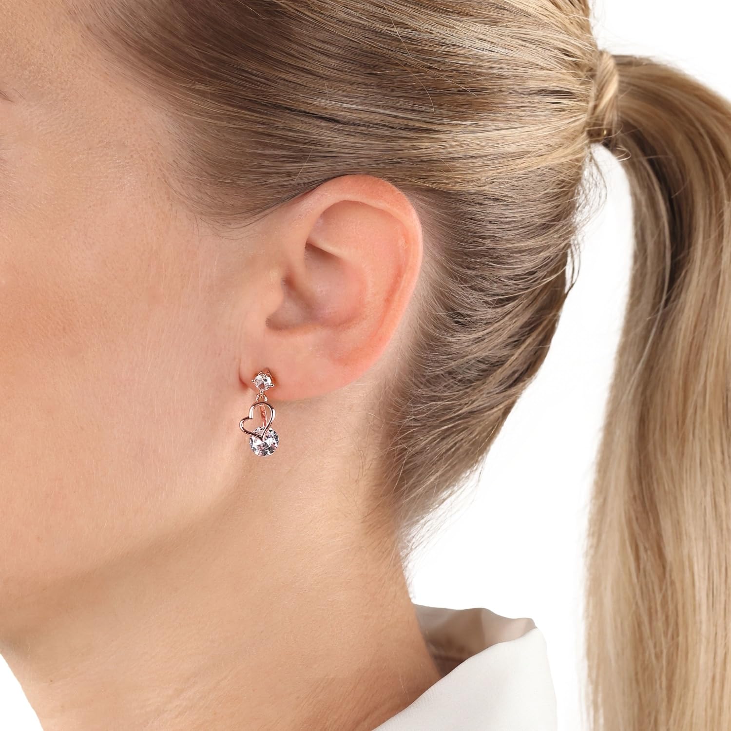 amor-ohrschmuck-ohrh-nger-9331710-ohrringe-ros-zirkonia image 2