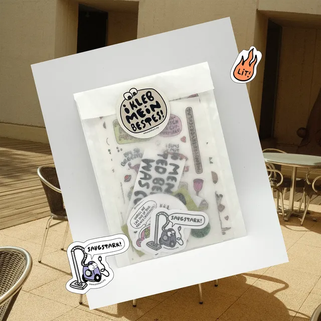 einhorn-classico-sticker-kleb-dein-bestes-set image 1