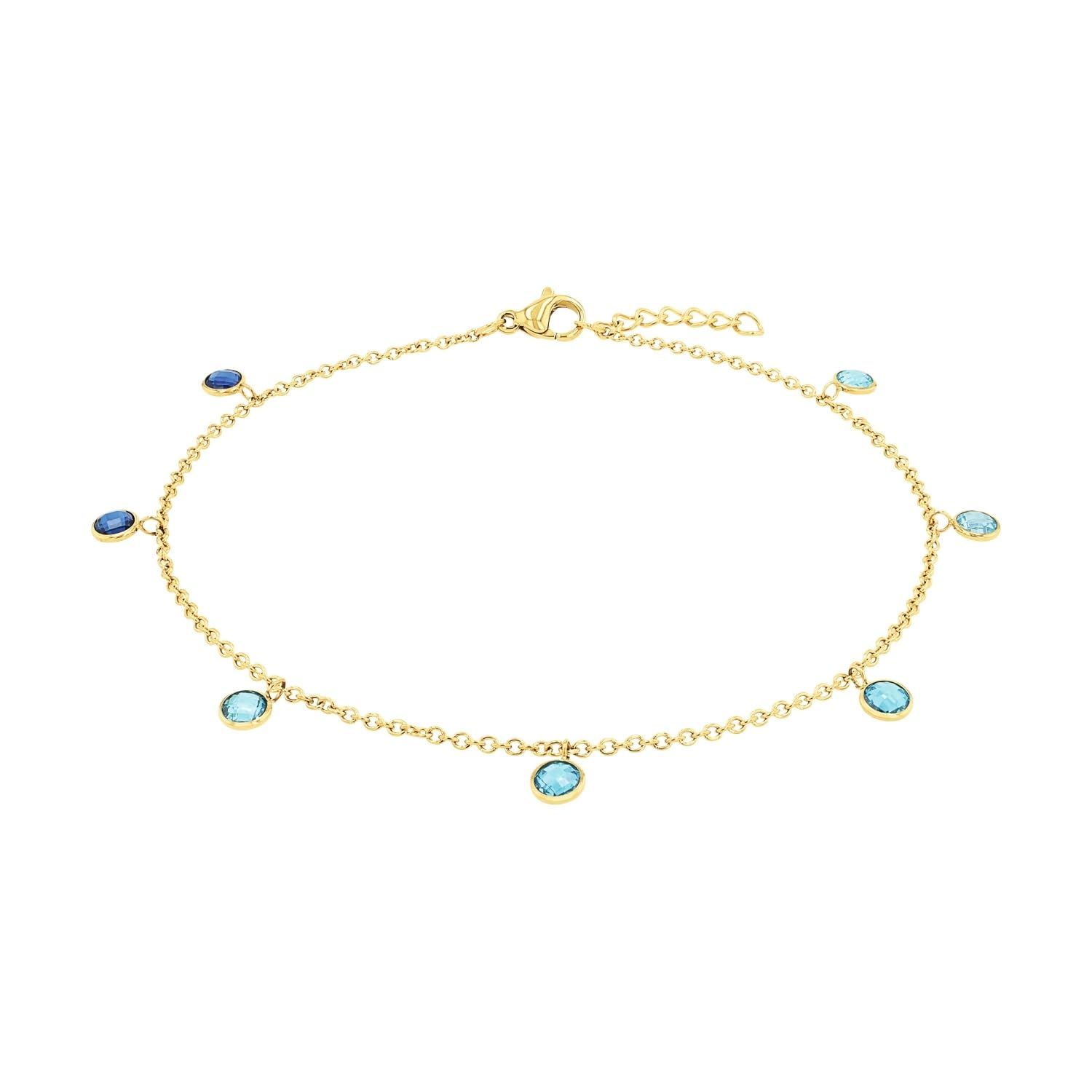 amor-fu-kettchen-2036447-fu-kette-gold-zirkonia-23-2-cm image 1
