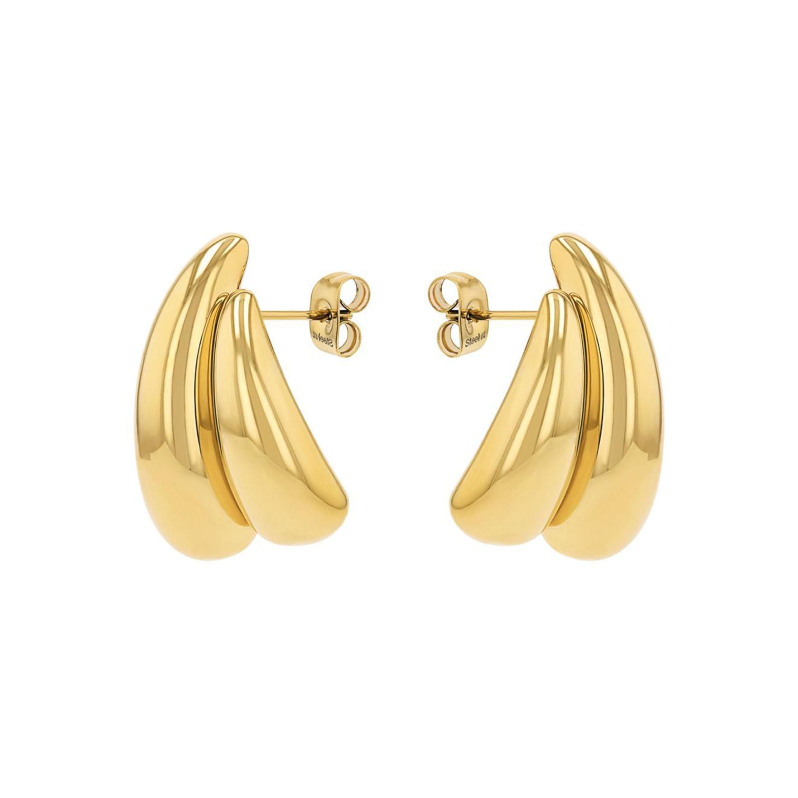 amor-2100175-creolen-damen-gold-edelstahl-25-mm image 3