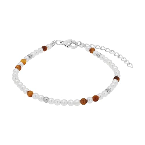 amor-armband-edelstahl-braun-kugel-anh-nger image 8