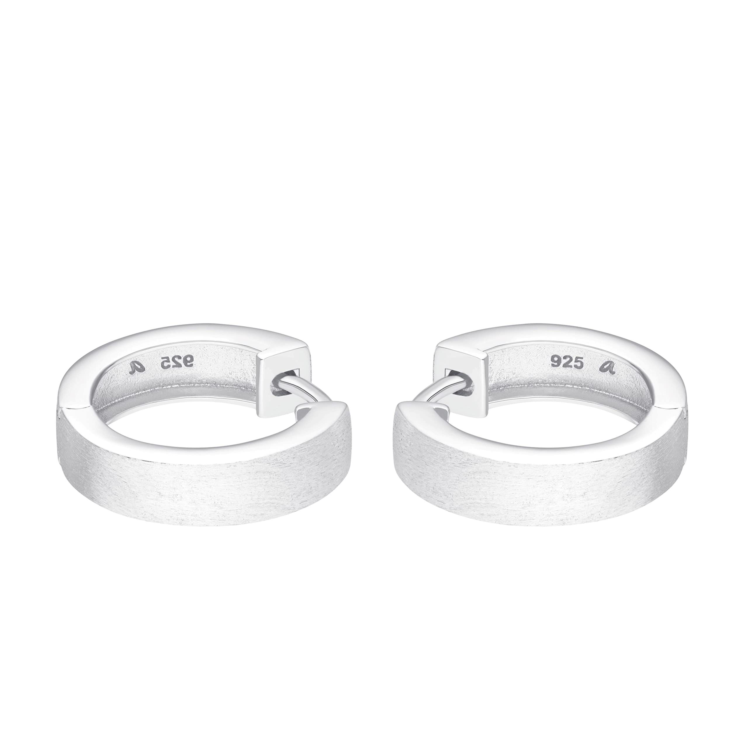 amor-creolen-silber-1-5-cm-925-damen-ohrringe-schlicht image 3