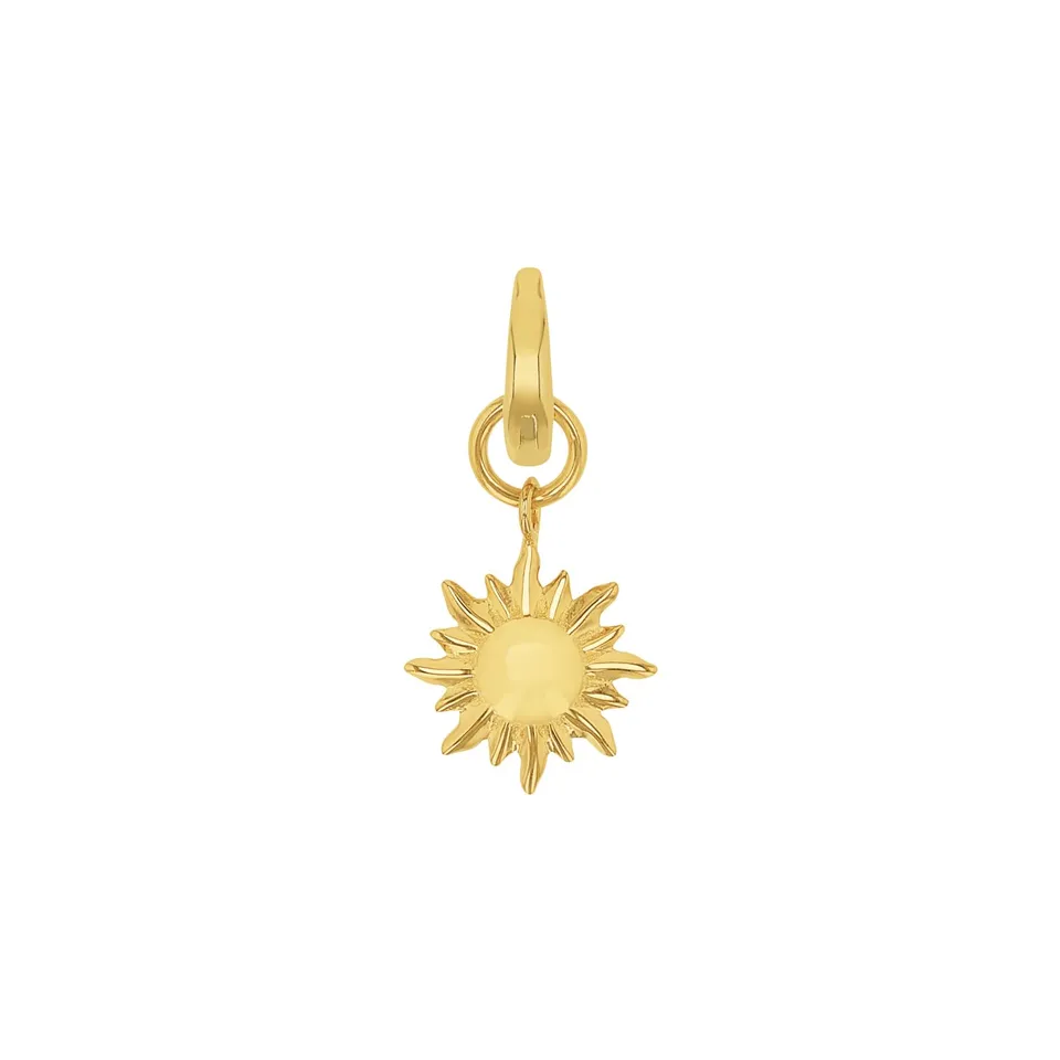 amor-charms-anh-nger-sonne-2038519-vergoldet-2-cm image 1