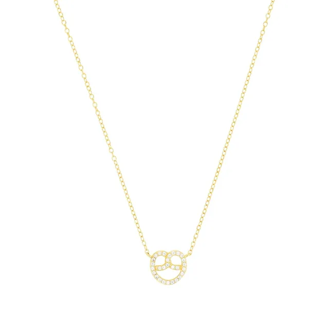 amor-halsschmuck-2039235-kette-silber-brezel-40-5-cm image 1