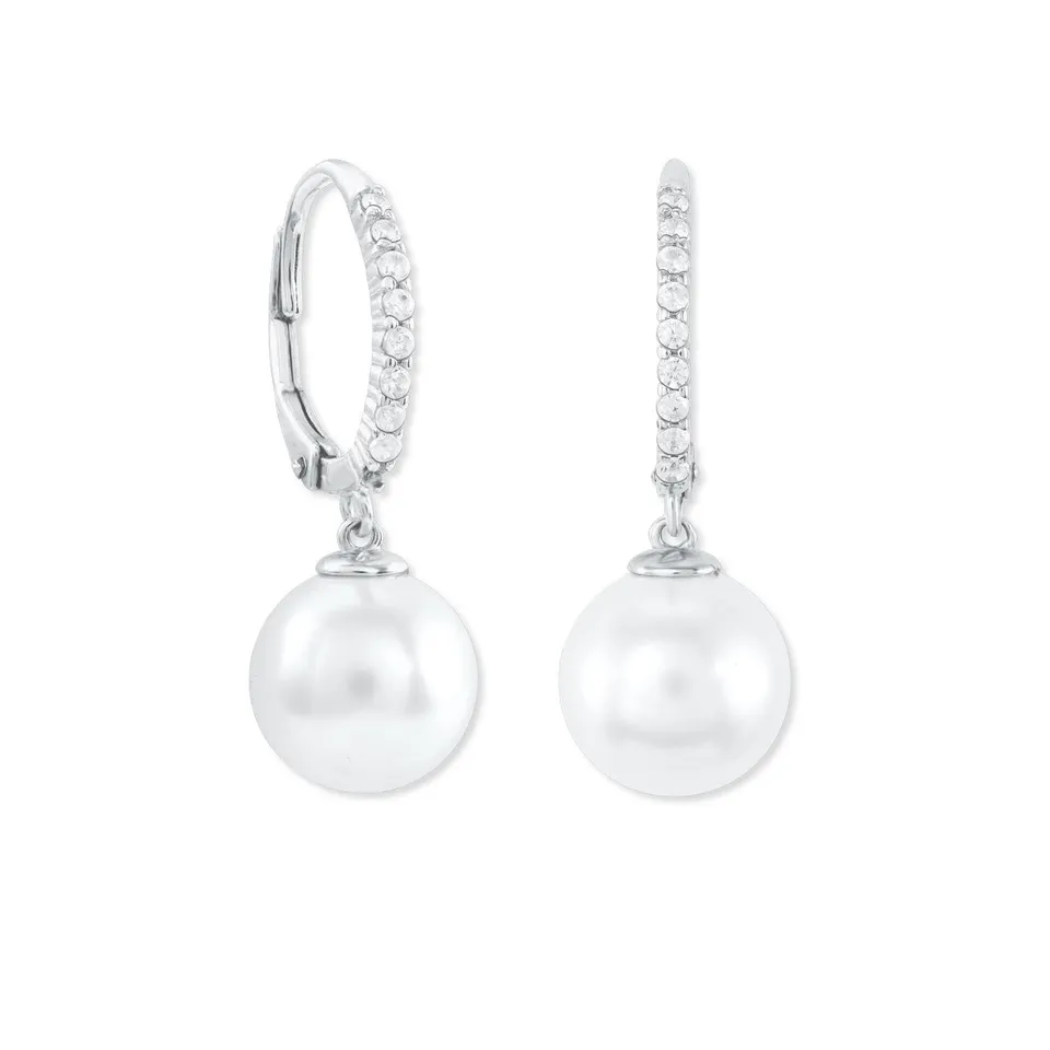 amor-2023876-creolen-silber-zirkonia-muschelkernperle-2-9cm image 1