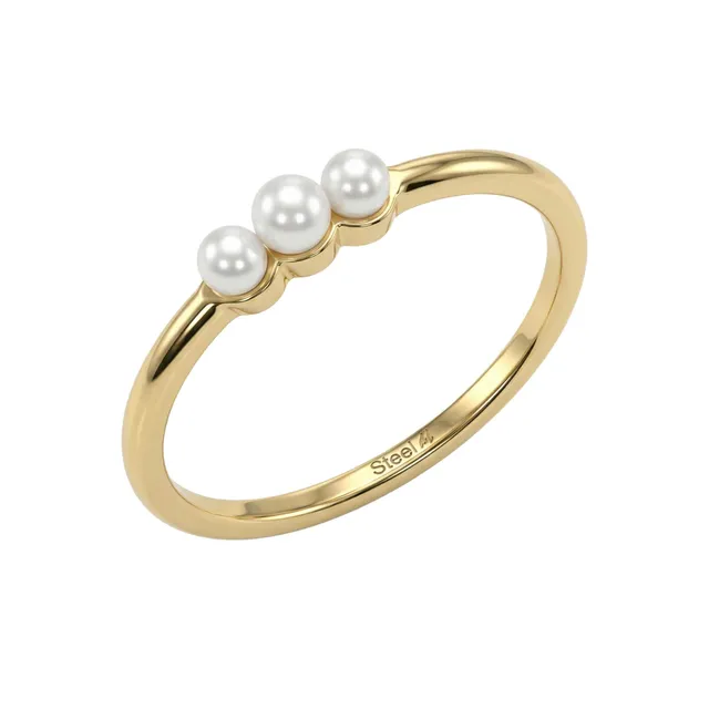 amor-ringe-damen-ring-edelstahl-gold-gr-e-17-mit-perlen image 1
