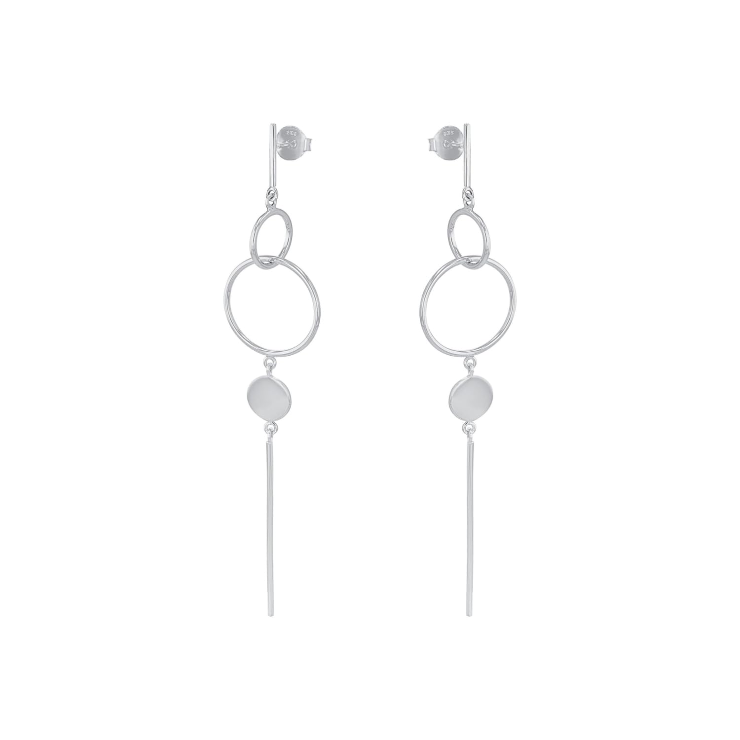 amor-ohrschmuck-2026235-ohrh-nger-925-silber-8-8-cm image 3