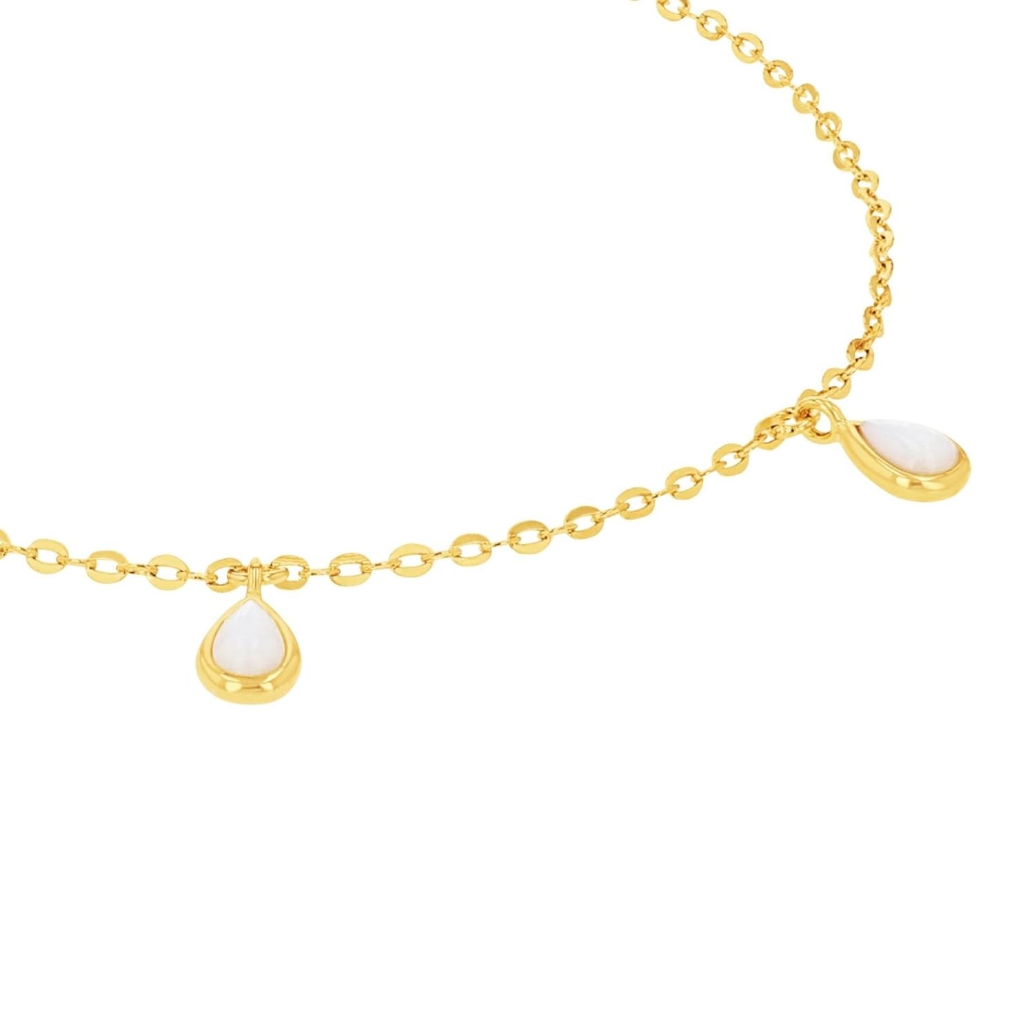 amor-2036014-armband-925-silber-perlmutt-gold-17-2-cm-damen image 2