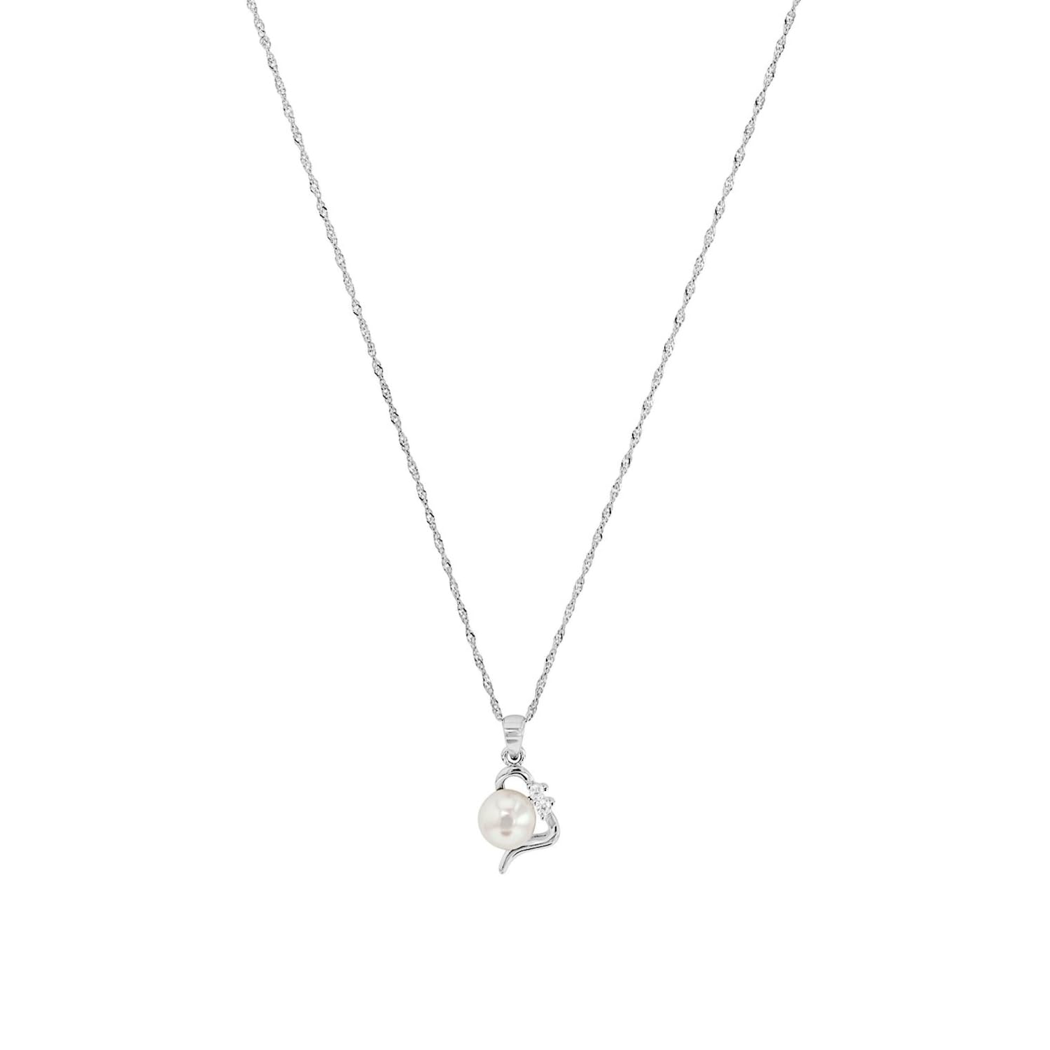 amor-halsschmuck-9242184-kette-42-cm-perle-zirkonia-silber image 1