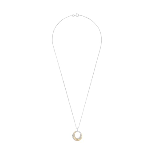 amor-halsschmuck-2022093-kreiskette-bicolor-silber-50-cm image 8