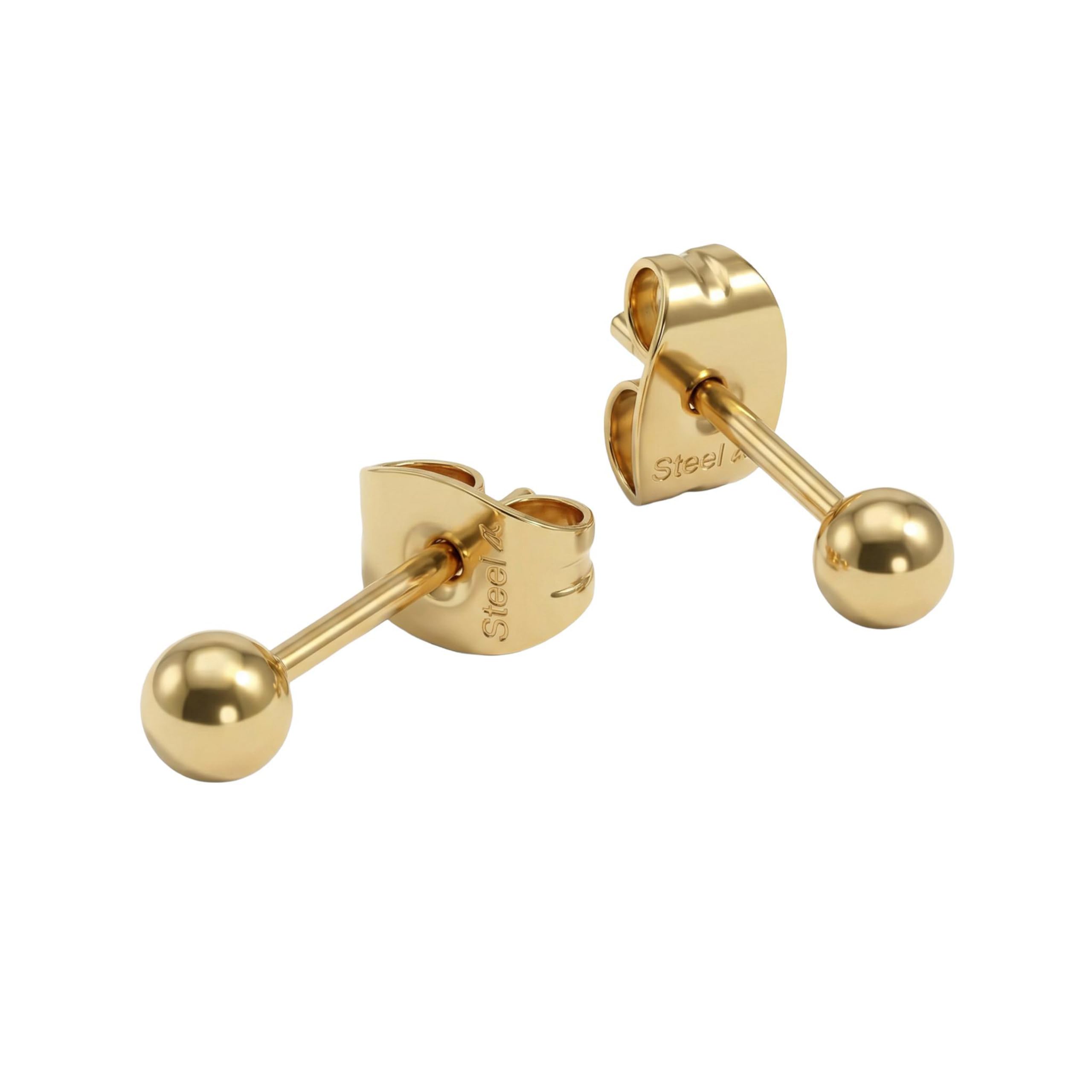 amor-ohrschmuck-amr-e0046-kugel-ohrstecker-vergoldet image 4