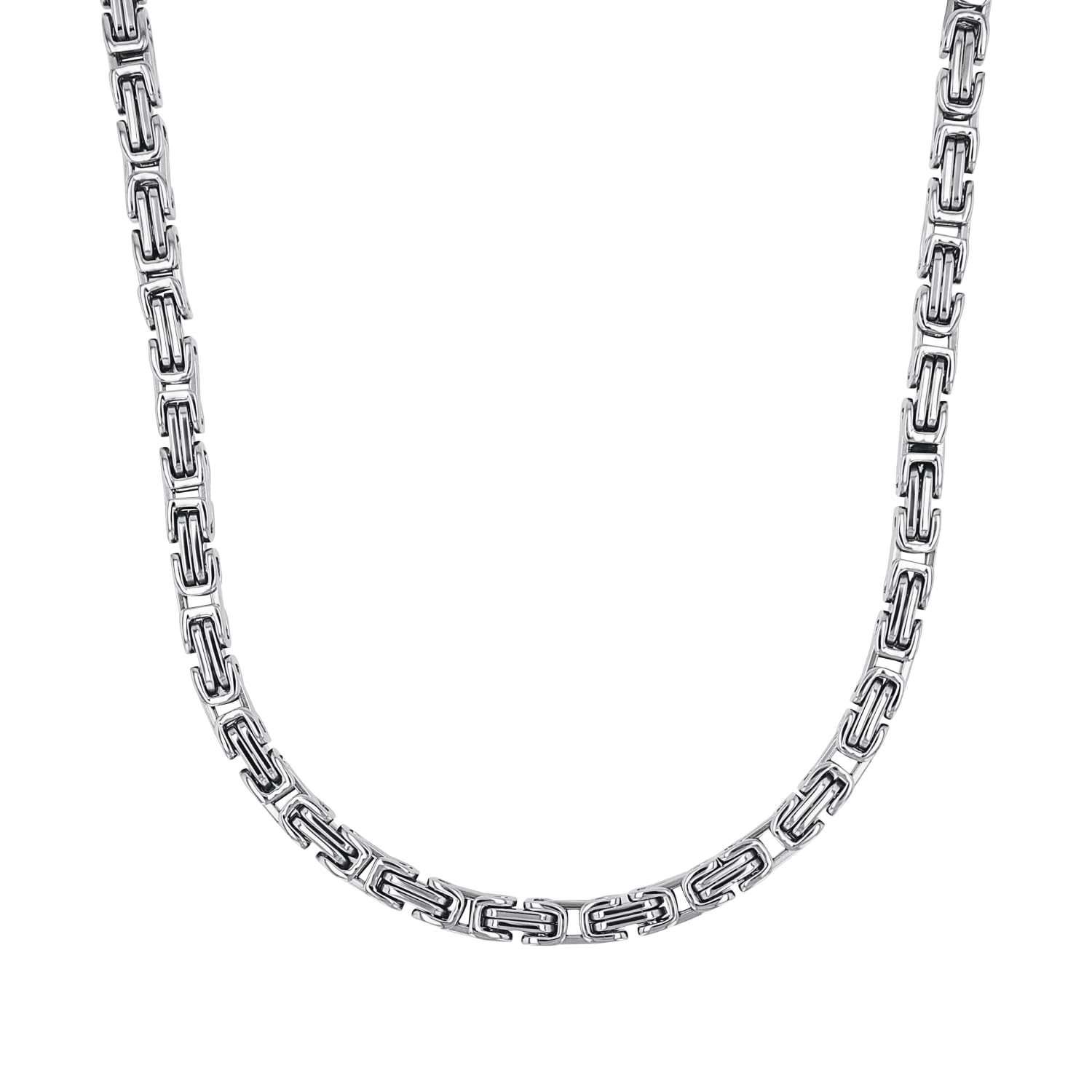 amor-2040439-herren-halskette-edelstahl-50-cm-silber image 1
