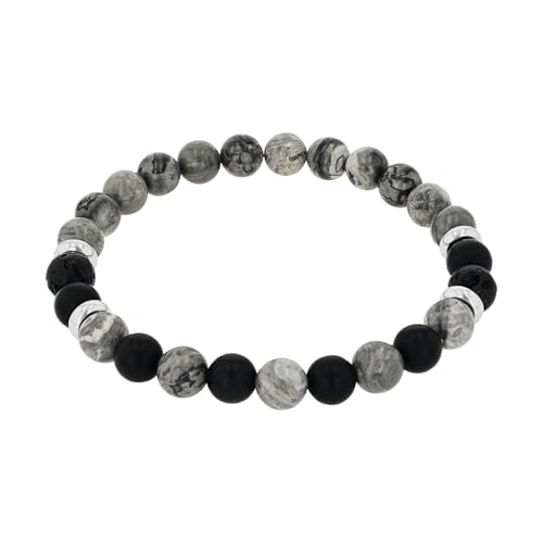 amor-2040294-armband-jaspis-schwarz-19-cm-herren image 7