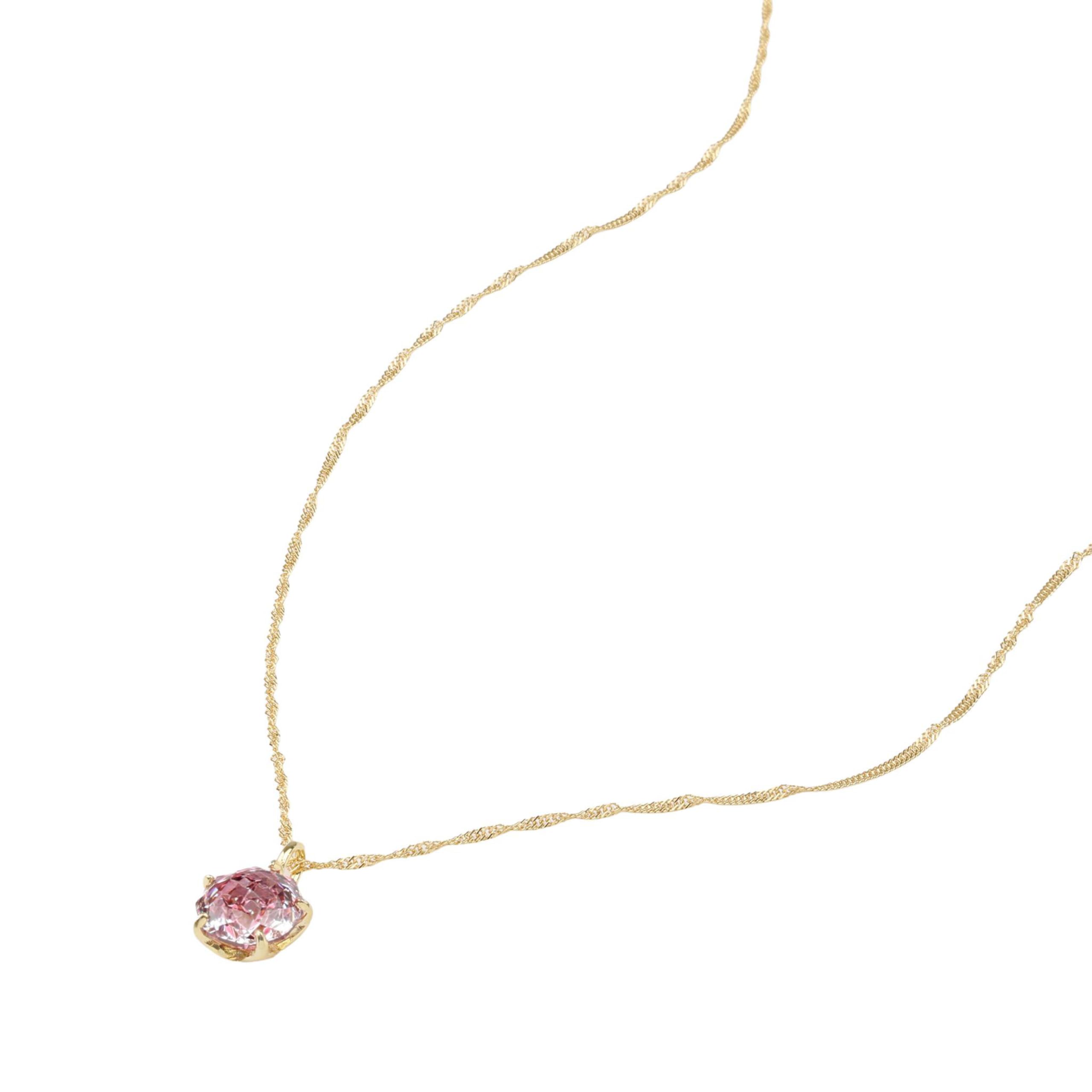 amor-amr-n0028-damen-halskette-925-silber-vergoldet-zirkonia image 5